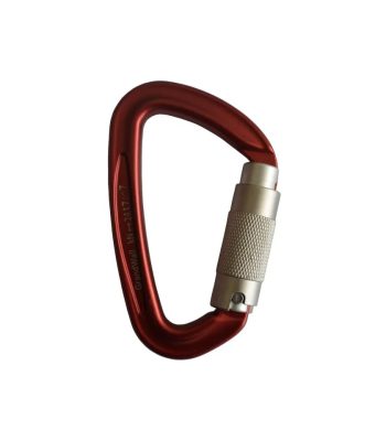 Mosquetón Tantalus twistlock Red